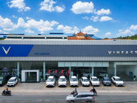 Showroom VinFast VFG Long An tại Long An