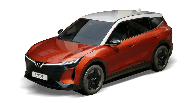 VF8 New Vitality Orange Body - Infinity Blanc Roof