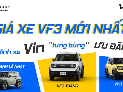 VinFast VF 3 tại showroom VinFast VFG Long An